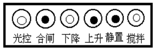 绝缘油介电强度测试仪测试时指示灯运行过程图