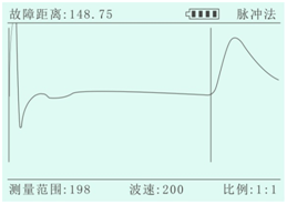 电缆故障测试仪波速校验2